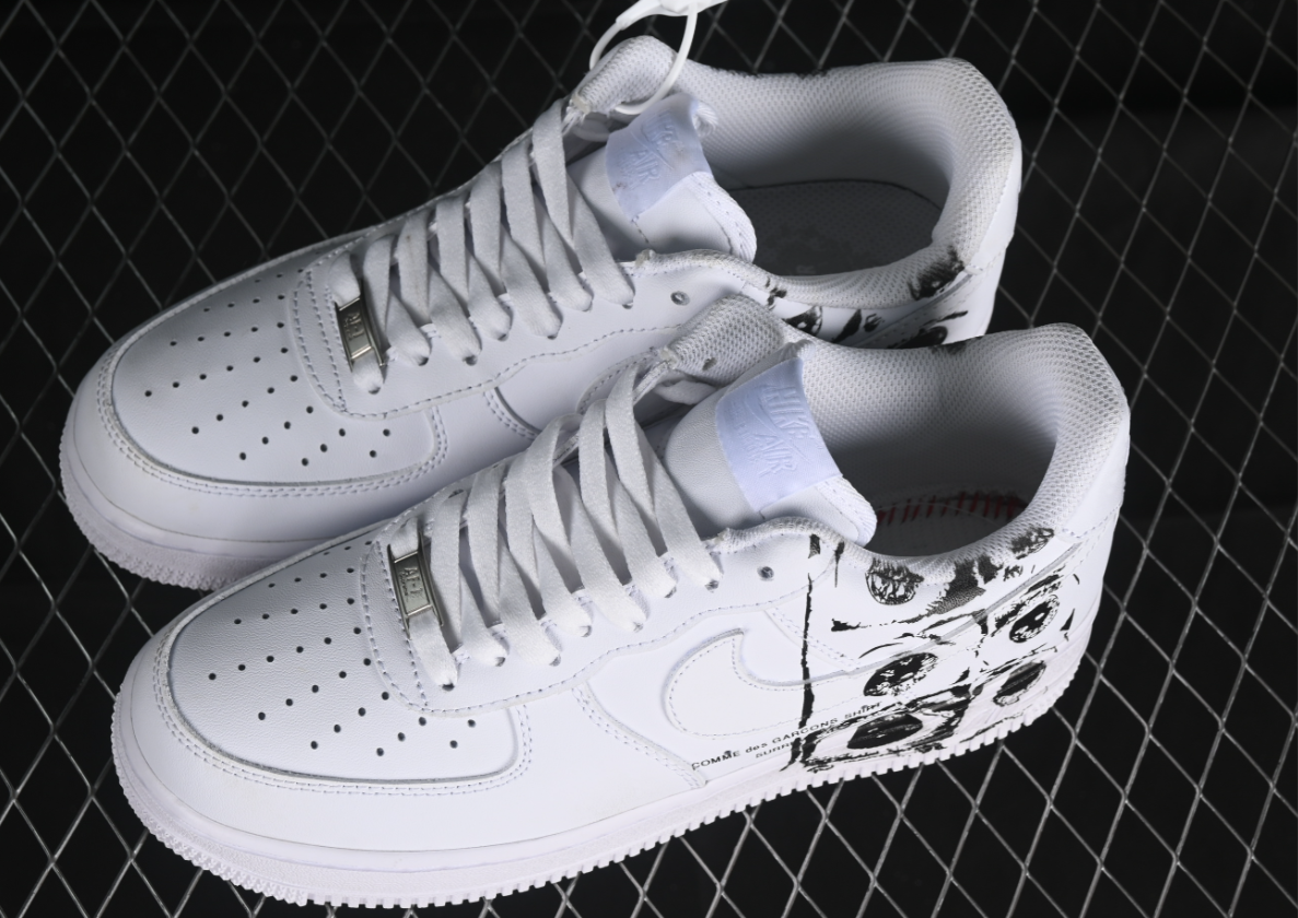 CDG x Supreme x Nk Air Force 1'07 Low 'Comme des Garcons Shirt' 923044-100