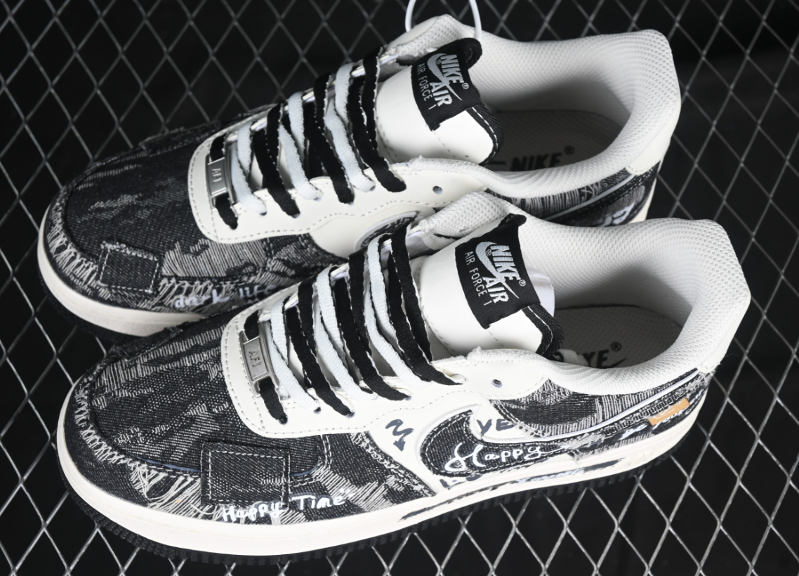 Nike Air Force 1'07 Low 'Black Jeans' FB0607-660